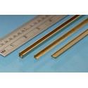 3mm x 3mm x 305mm Brass Angle - 1 Piece